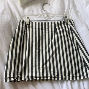 Striped Mini skirt